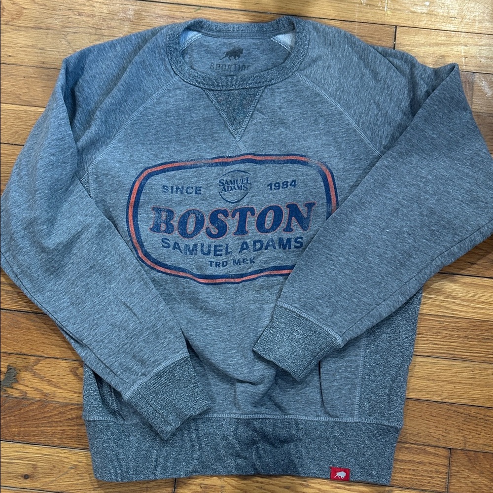 Boston Sam Adam’s crew neck sweatshirt